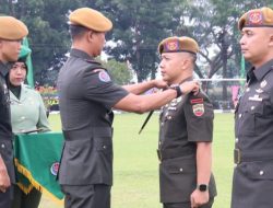 Waka Polres Binjai Hadiri Serah Terima Jabatan Danyon Arhanud 11/WBY