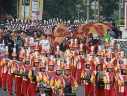 Ratusan Pelajar Tingkat PAUD Hingga SD di Kabanjahe Buka Rangkaian Pawai HUT RI Ke-80 di Karo