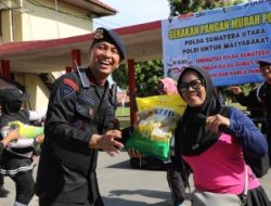 Brimob Polda Sumut Tebar Kepedulian: 1.000 Karung Beras untuk Ojol